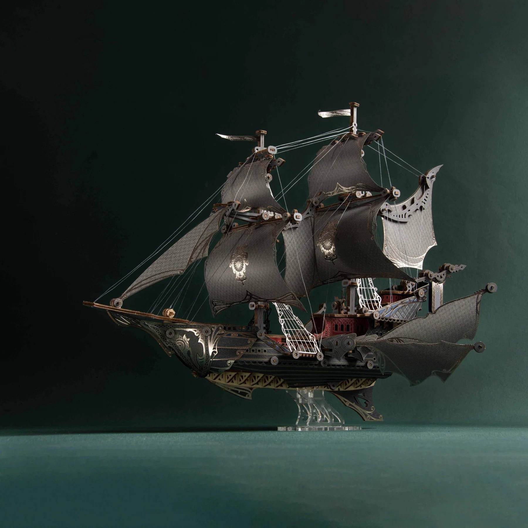 Fantasy Elfship Wooden 3D Puzzle Model Kit