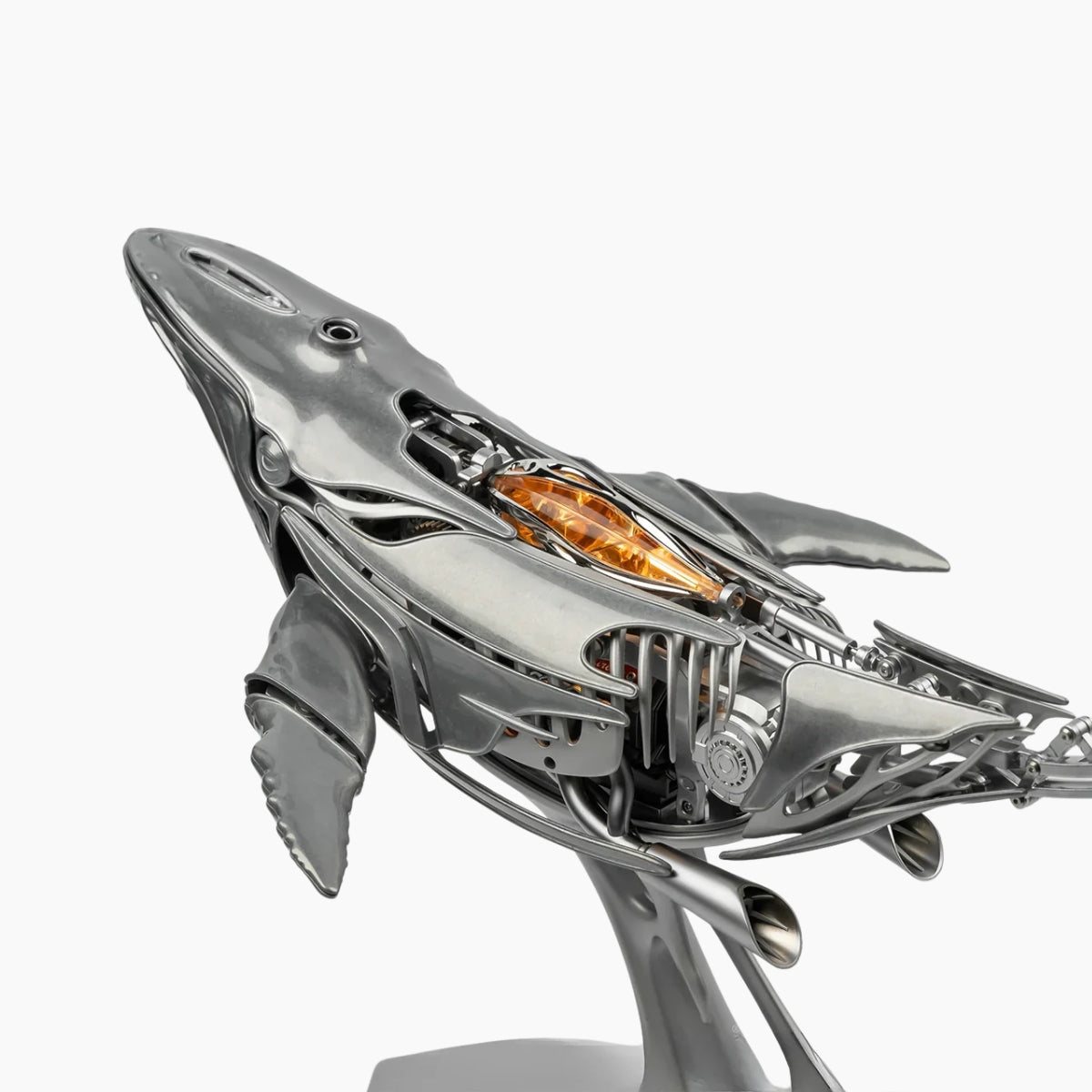 Humpback Whale Mechanical Metal 3D Puzzle Kit