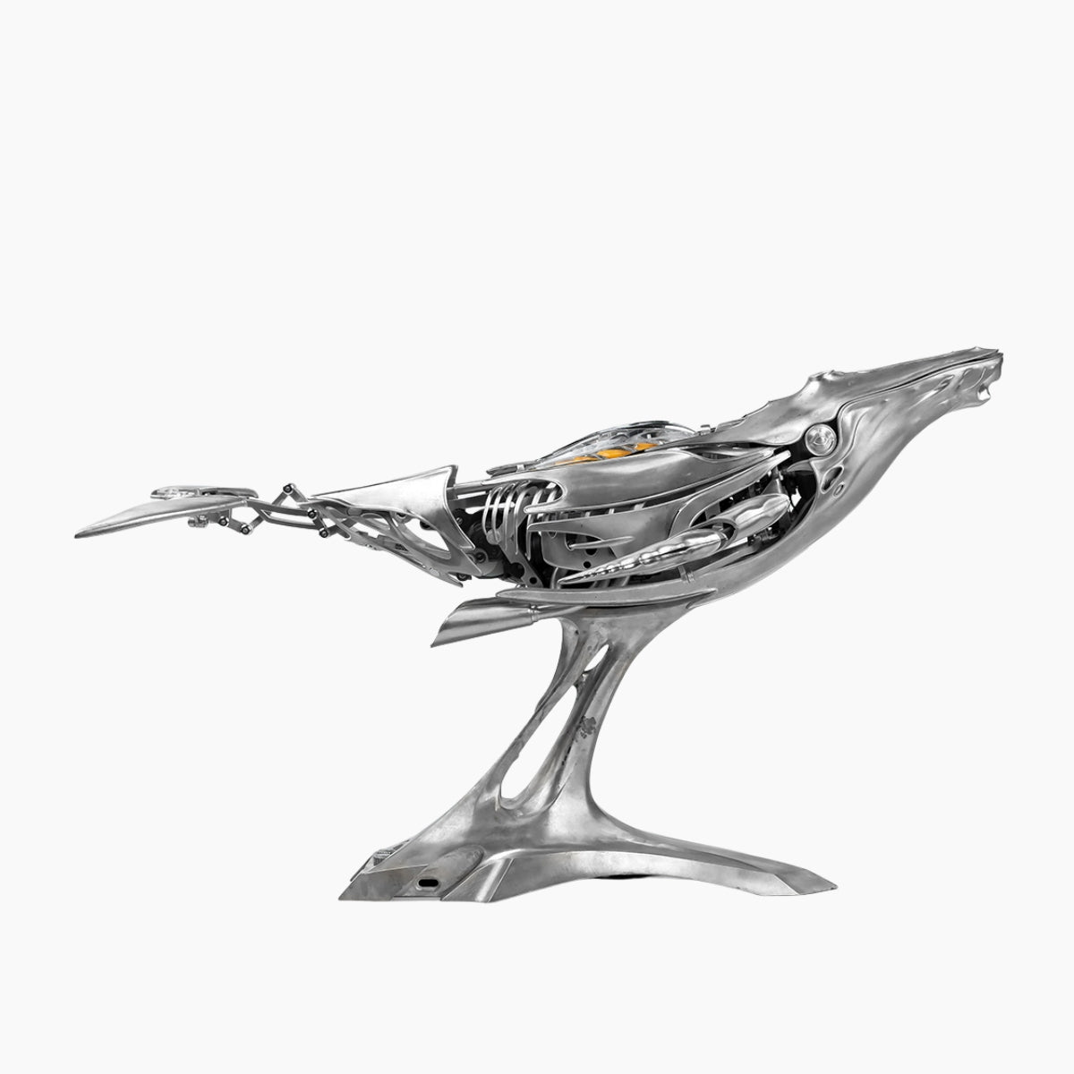 Humpback Whale Mechanical Metal 3D Puzzle Kit