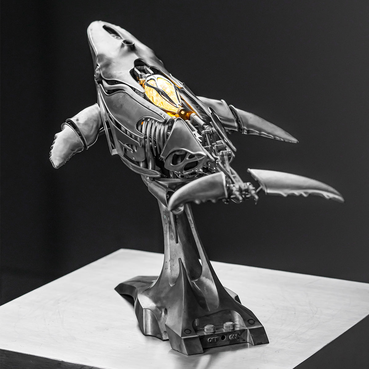 Humpback Whale Mechanical Metal 3D Puzzle Kit