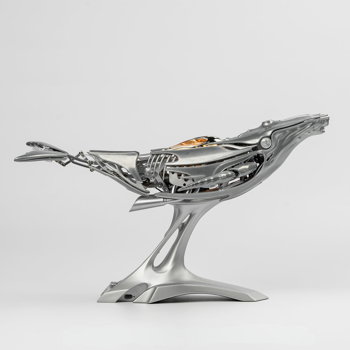Humpback Whale Mechanical Metal 3D Puzzle Kit