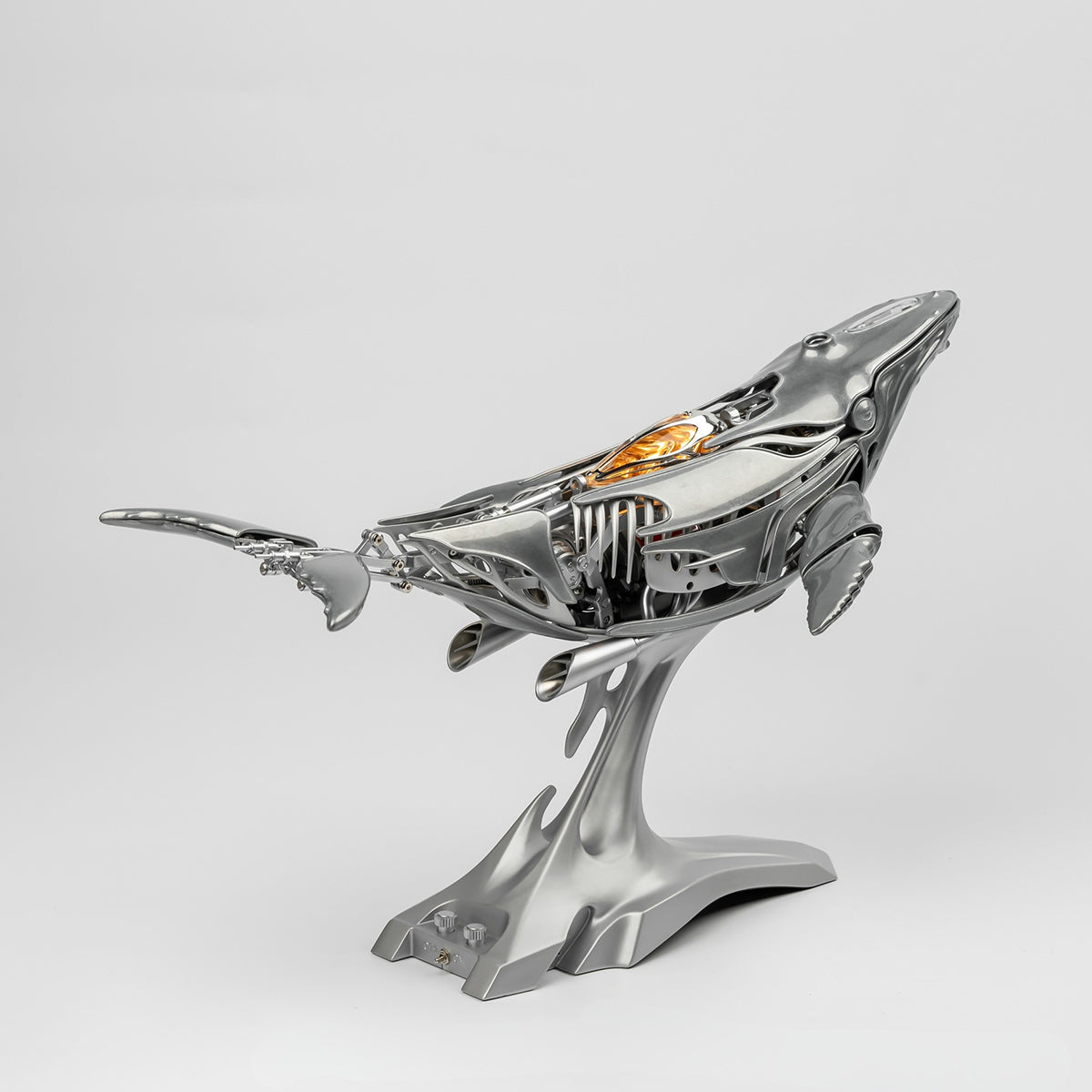 Humpback Whale Mechanical Metal 3D Puzzle Kit