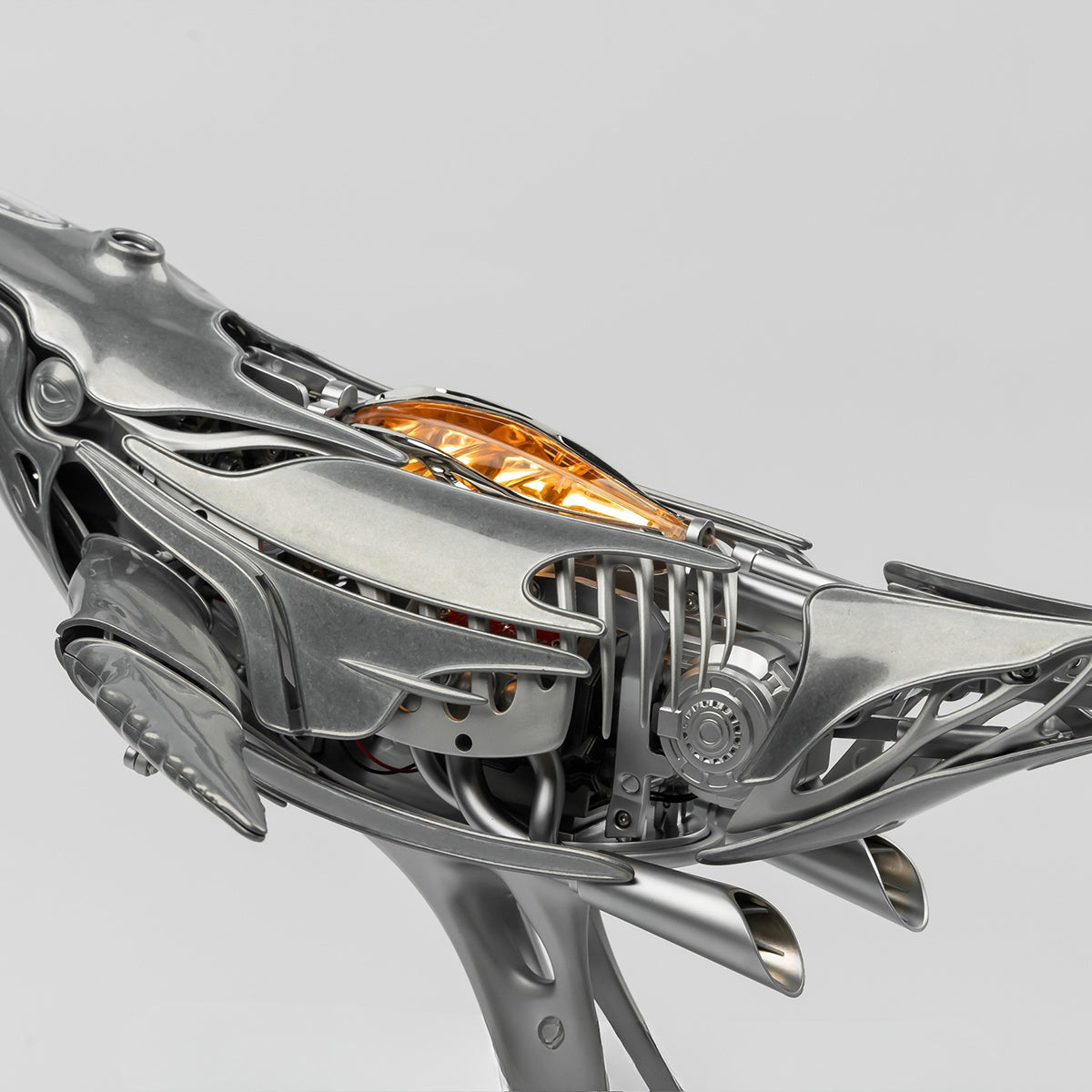 Humpback Whale Mechanical Metal 3D Puzzle Kit