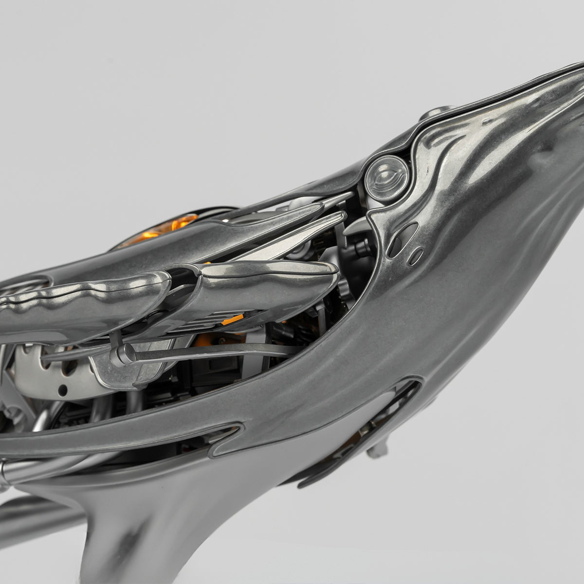 Humpback Whale Mechanical Metal 3D Puzzle Kit