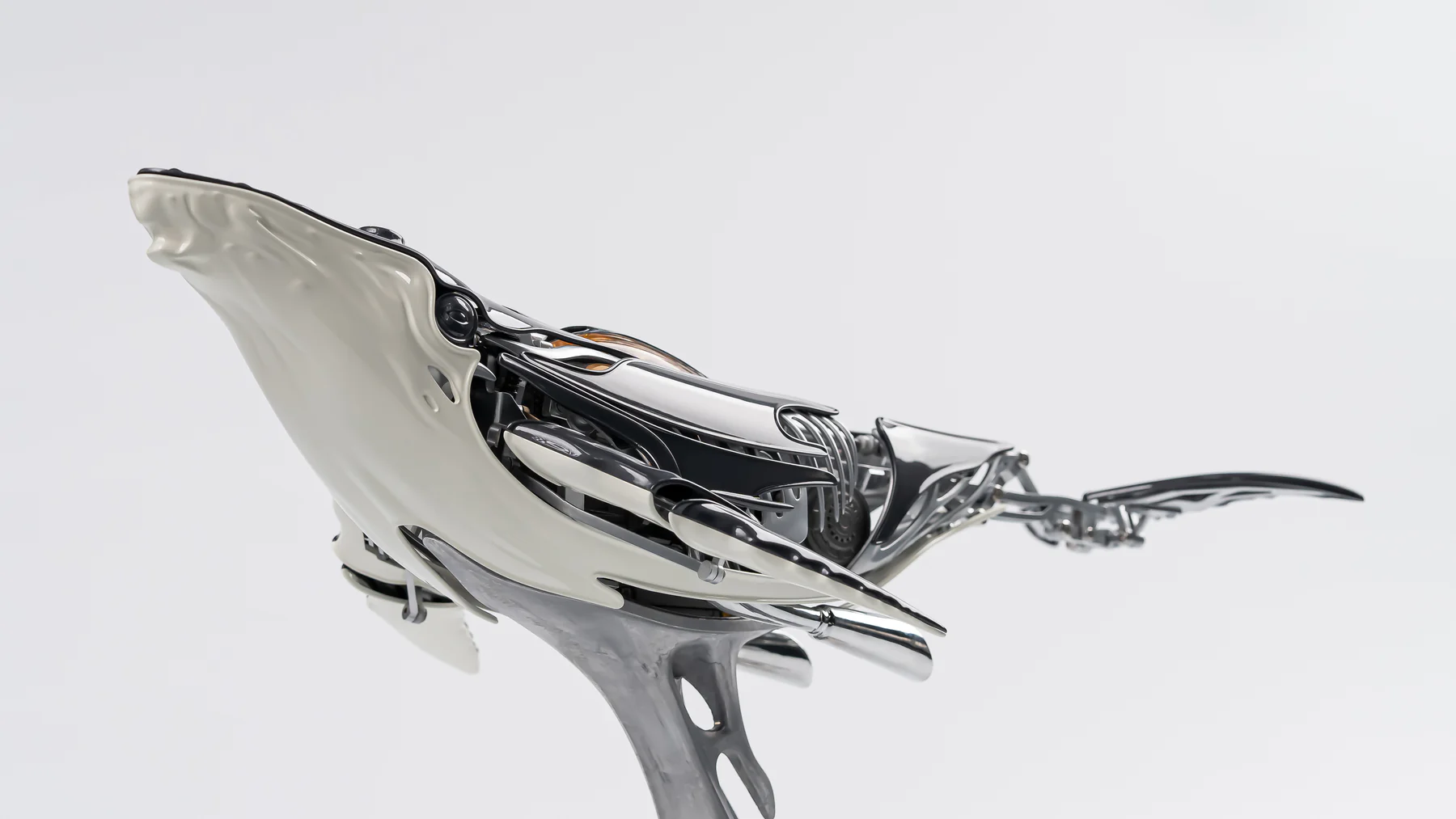 Humpback Whale Mechanical Metal 3D Puzzle Kit