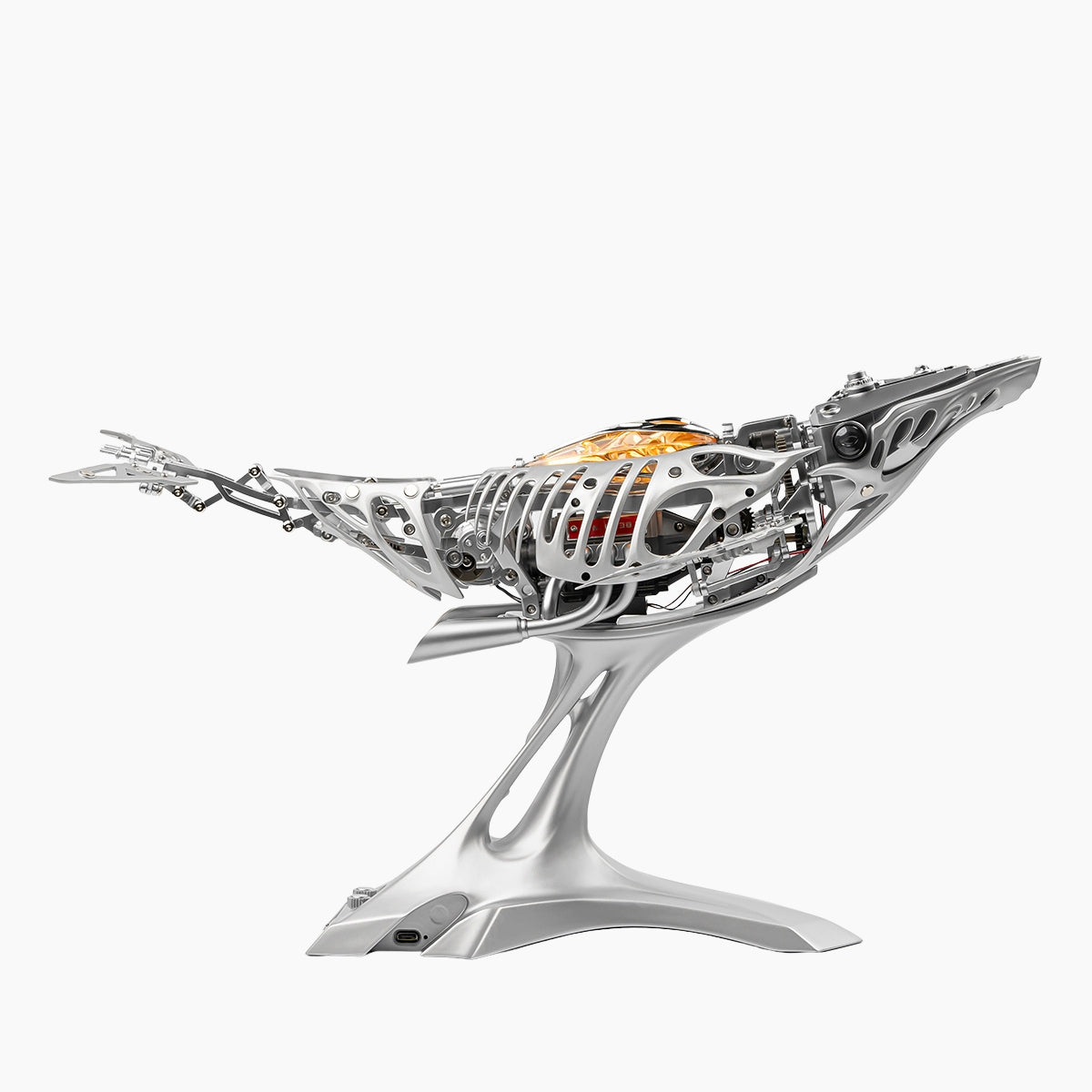 Humpback Whale Mechanical Metal 3D Puzzle Kit