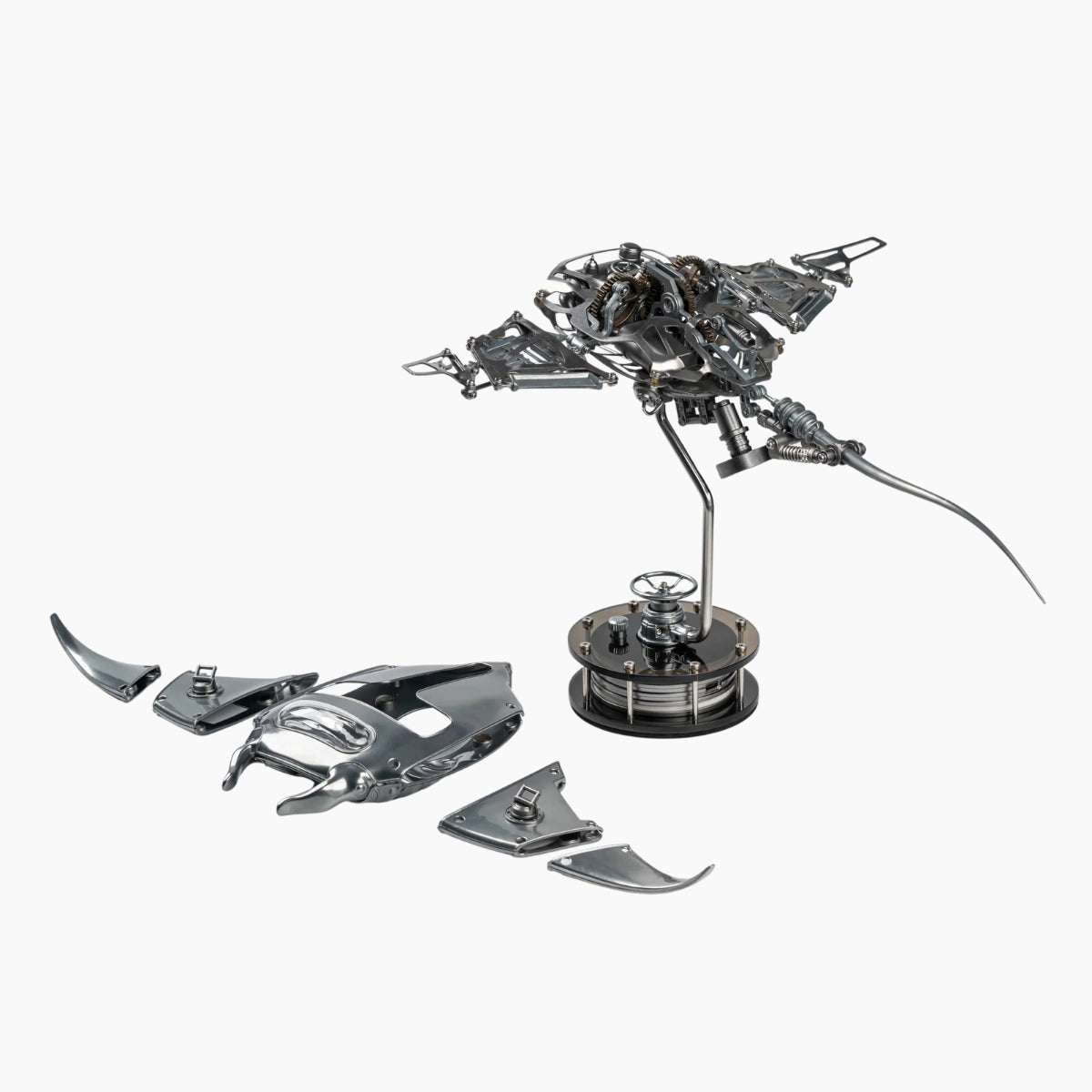 Manta Ray Metal 3D Model Kit