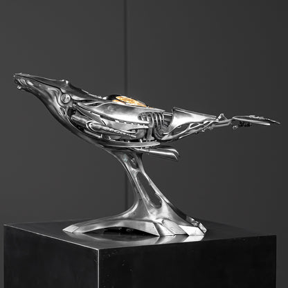 Humpback Whale Mechanical Metal 3D Puzzle Kit