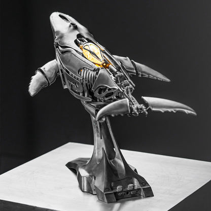 Humpback Whale Mechanical Metal 3D Puzzle Kit