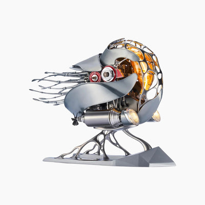 Nautilus Mechanisches 3D-Puzzle-Set aus Metall
