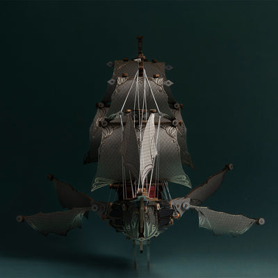 Fantasy Elfship Wooden 3D Puzzle Model Kit