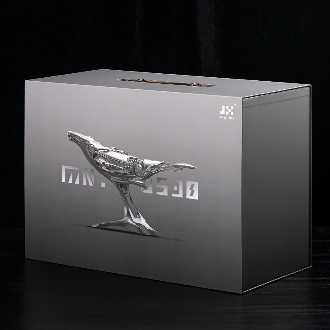 Humpback Whale Mechanical Metal 3D Puzzle Kit