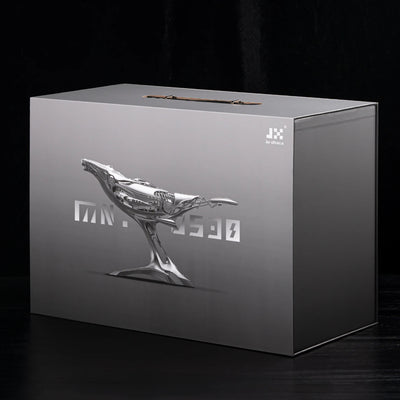 Humpback Whale Mechanical Metal 3D Puzzle Kit