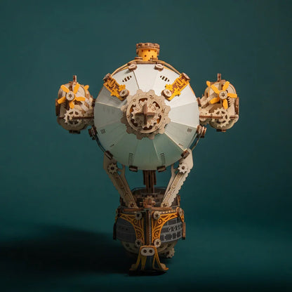 Steampunk Airships Wooden 3D Puzzle Kit