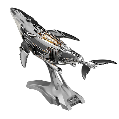 Humpback Whale Mechanical Metal 3D Puzzle Kit