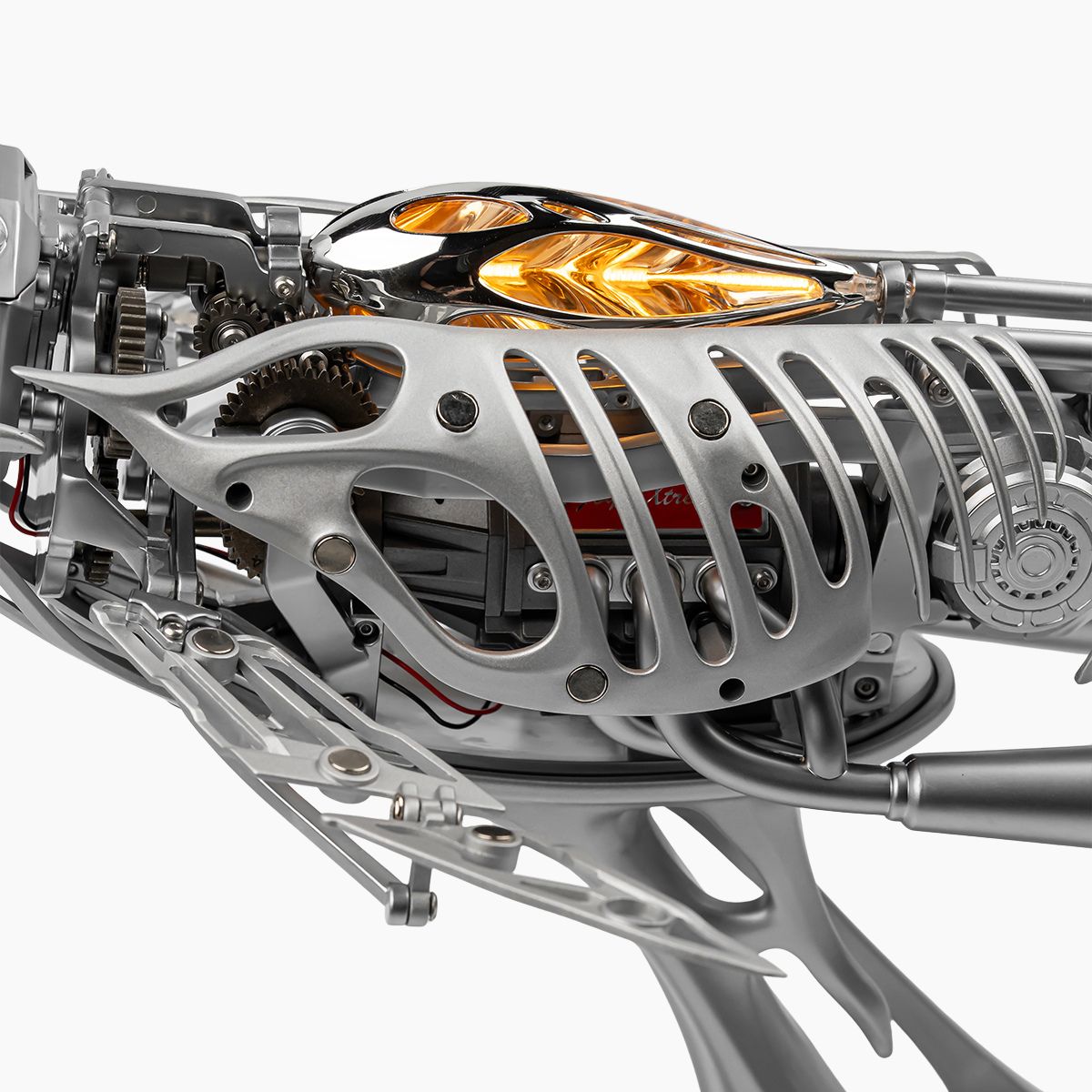 Humpback Whale Mechanical Metal 3D Puzzle Kit