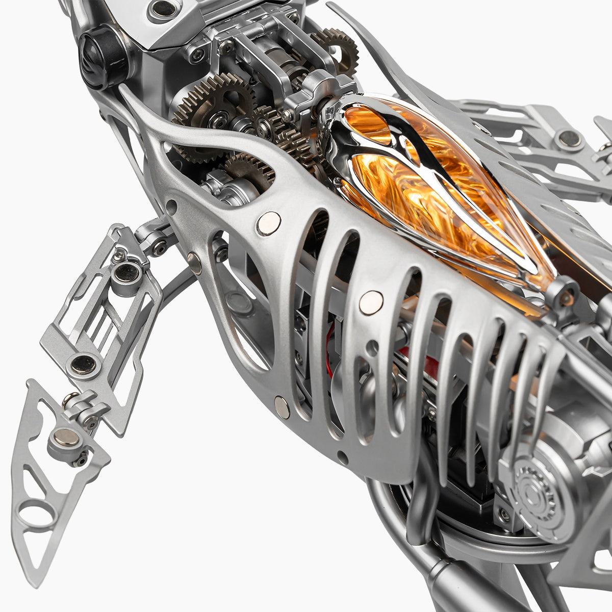 Humpback Whale Mechanical Metal 3D Puzzle Kit