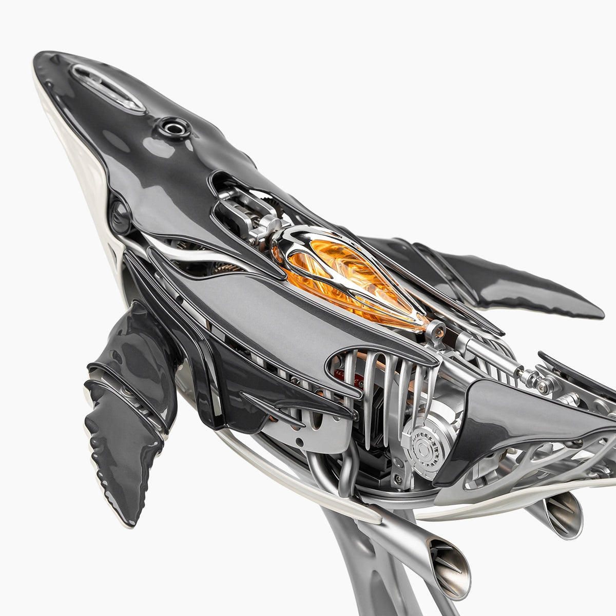 Humpback Whale Mechanical Metal 3D Puzzle Kit