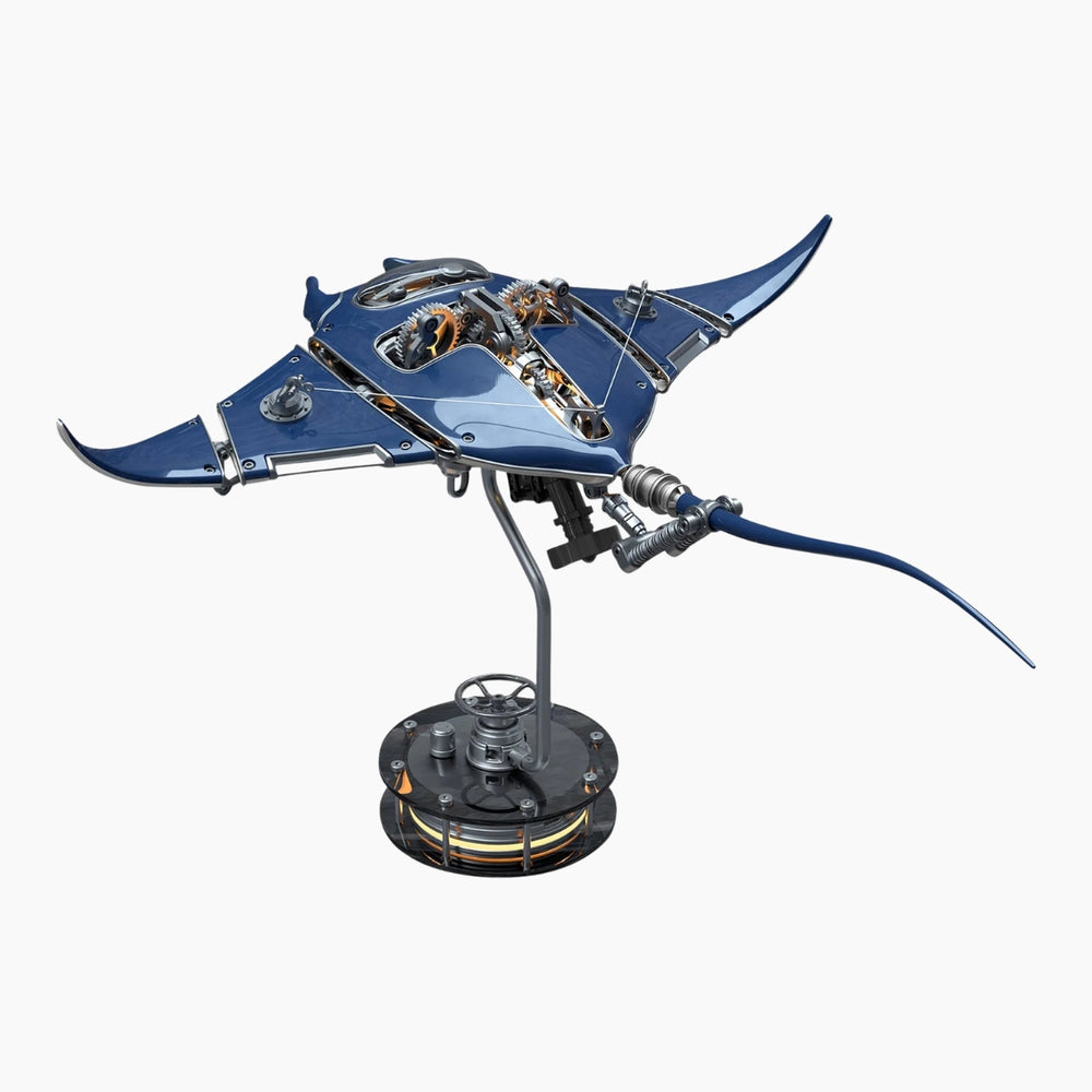 Lumigic Manta Ray Mechanical Metal 3D Model Kit